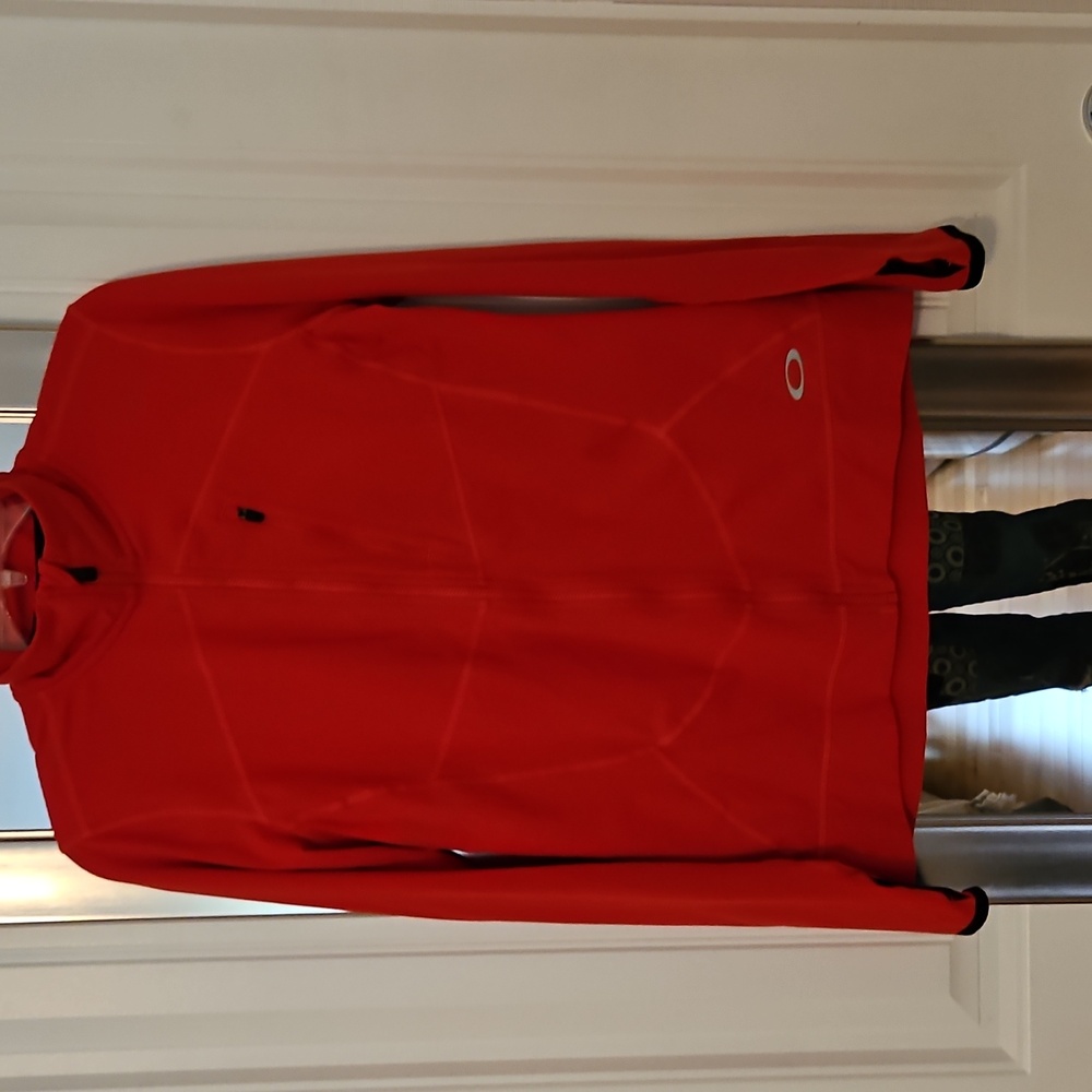 Oakley Vivid Red Full-Zip Jacket